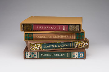 A Set of Four Monographs (Maurice Cullen, Clarence Gagnon, Cornelius Krieghoff and Suzor-Coté) by Hugues de Jouvancourt