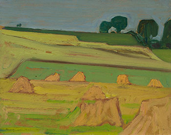 Harvest Fields, Evening, Thornhill par James Edward Hervey (J.E.H.) MacDonald