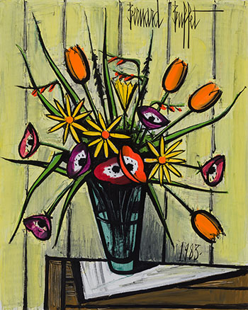 Bouquet aux tulipes by Bernard Buffet