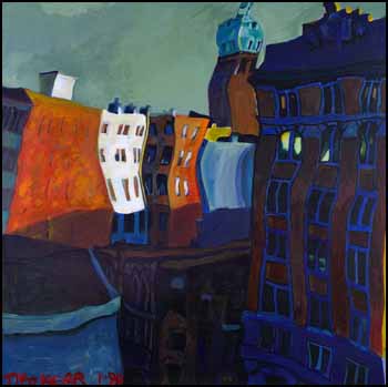 Over Victory Square (Last Light) by Tiko Kerr