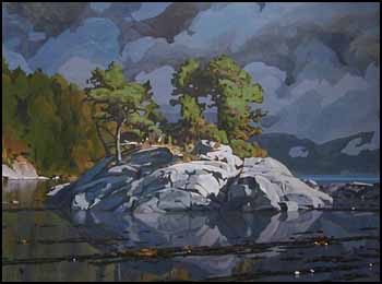 Clearing Storm - Quadra Island by Clayton Anderson