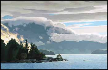 Clearing Storm - Howe Sound by Clayton Anderson