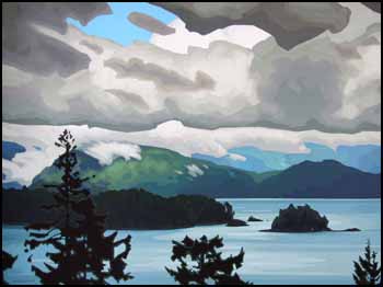 In the Lee - Gambier Island by Clayton Anderson