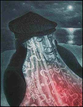 Mummer in Lantern Light par David Lloyd Blackwood