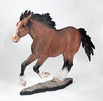 Crowchild by Joseph Hector Yvon (Joe) Fafard