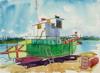 Dry Dock (770619) par Doris Jean McCarthy