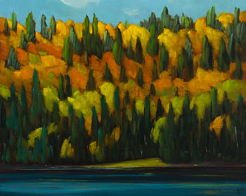 Lake, Near Algonquin par Ross Penhall