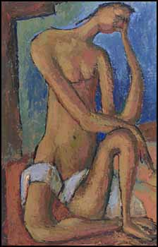 Nude Figure par Bertram Charles (B.C.) Binning