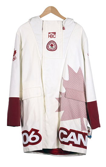 HBC Team Canada Opening Ceremony Parka from the 2006 Torino Olympic Winter Games (#3028) by Hudson's Bay Company 