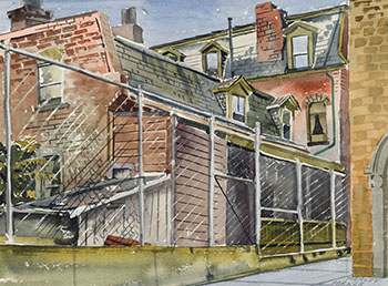 Schoolyard (#00113) by Harley Parker