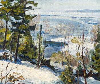 Sand River, Lake Superior (#00481) by James William (Jim) Shortt