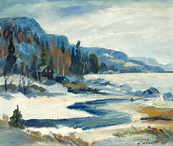 Fisherman's Home, North Shores, Lake Superior (#00266) by James William (Jim) Shortt