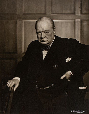 Winston Churchill, 1941 by Yousuf Karsh