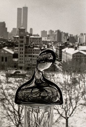 New York (Glass Bust and World Trade Towers), 1979 by André Kertész