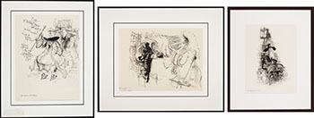 Three Works by Ronald Searle