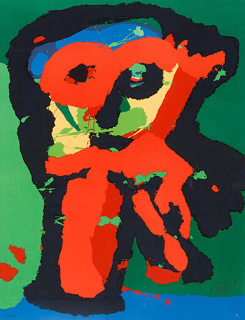 Abstract Head 3 par Karel Appel