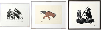 Three Works by Various Inuit Artists