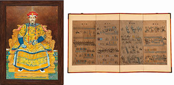 Two Asian Artworks (00832, 00253) by  Various Artists