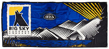 Collection of Big Sky Banners (10 items) by Hudson's Bay Company 