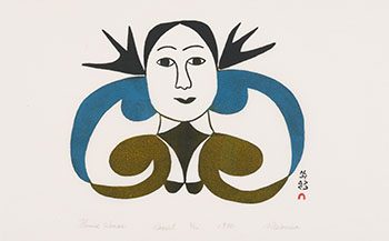  Flower Woman (0278) par Pitaloosie Saila