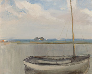 Sailing Boat on the River by Helen Galloway McNicoll