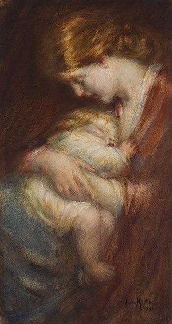 Mother and Babe by Laura Adelaine Muntz Lyall