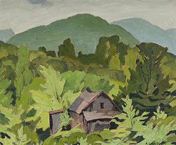 Cabin at Bancroft by Alfred Joseph (A.J.) Casson