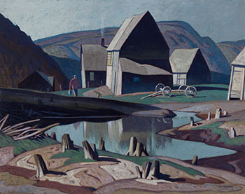 Frosty Morning par Alfred Joseph (A.J.) Casson