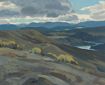 Clearing Weather (From the Highland Valley Road, BC) par Peter Ewart