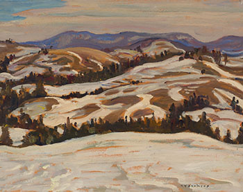 Laurentian Hills at Ste. Adele Que. par Alexander Young (A.Y.) Jackson