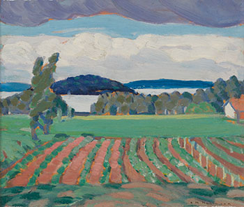 Cultivated Fields, Brome Lake par Albert Henry Robinson