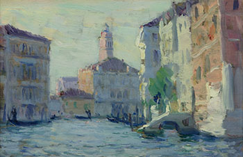 Grand Canal, Venice par Clarence Alphonse Gagnon