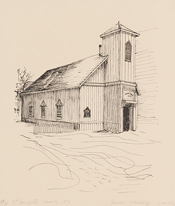 McDougall Church, 1873 by James Lindsay