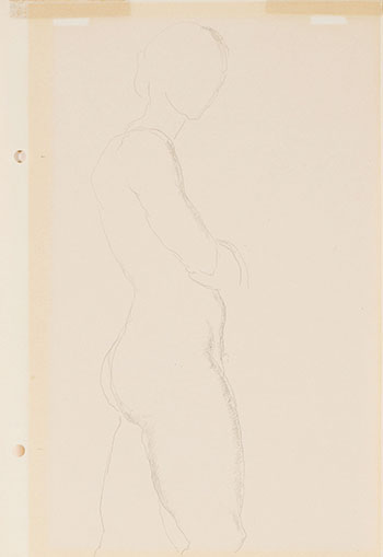 Female Nude by Lionel Lemoine FitzGerald