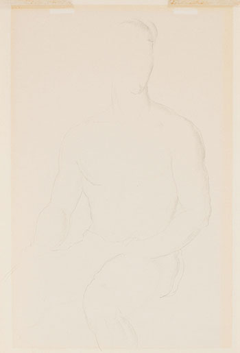 Male Nude by Lionel Lemoine FitzGerald