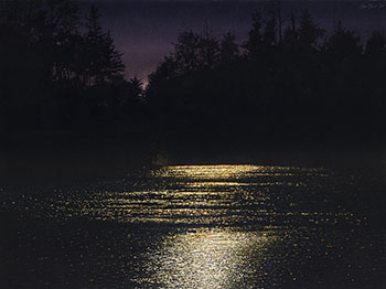 Last Light, Smoke Creek (Algonquin Park) par Ronald (Ron) William Bolt