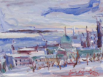 View of Montreal by Samuel Borenstein