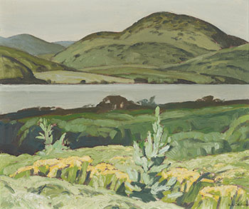 Lake La Pêche – Québec par Alfred Joseph (A.J.) Casson