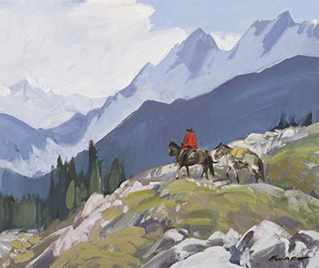 In the Selkirks by Peter Ewart