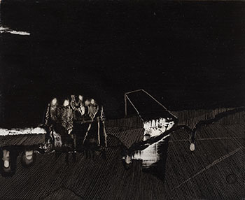 Study for Kaddish Set #9 by Jan Menses