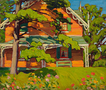 Red House, Barrie, Houses Group XXX by Lawren Stewart Harris