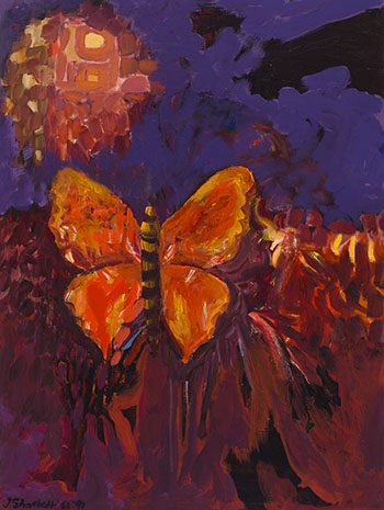 Burnished Butterfly by Jack Leonard Shadbolt