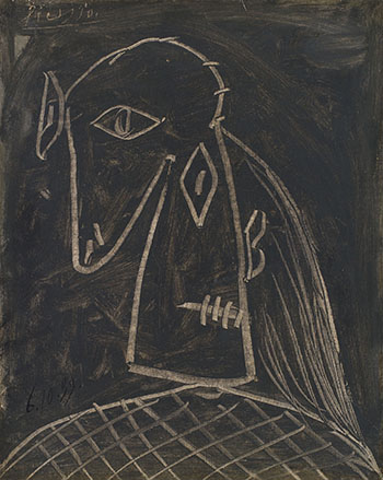 Tête de femme par Pablo Picasso