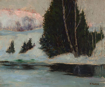 Hiver, Laurentides by Maurice Galbraith Cullen