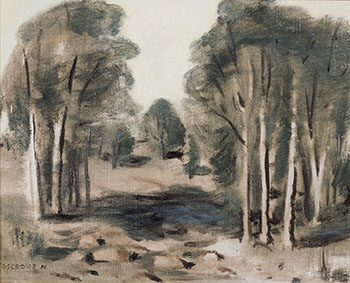 Sous-bois en brun by Stanley Morel Cosgrove