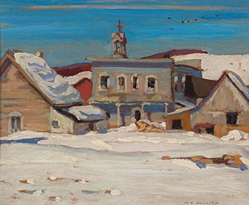 Quebec Village by Alexander Young (A.Y.) Jackson