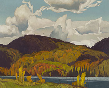 October Morning, Redmond Bay by Alfred Joseph (A.J.) Casson
