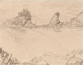 West Coast of Vancouver Island by Edward John (E.J.) Hughes