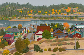 Ladysmith, B.C. by Edward John (E.J.) Hughes