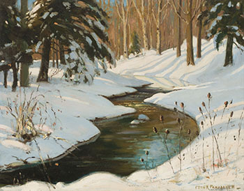 Winter Stream par Frank Shirley Panabaker